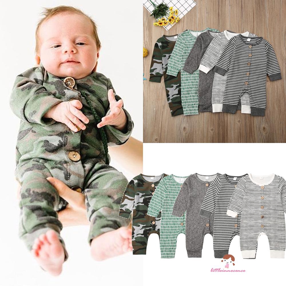 baby boy fall romper