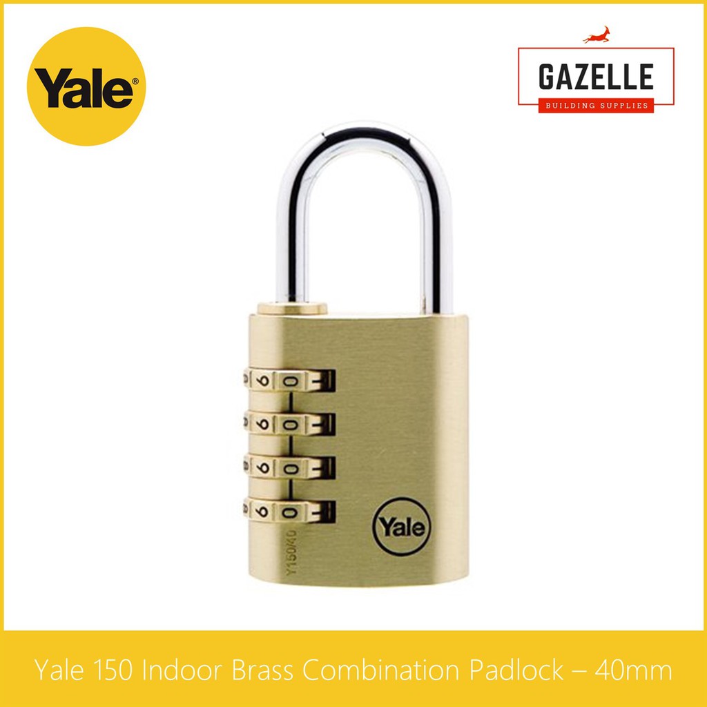 yale combination padlock