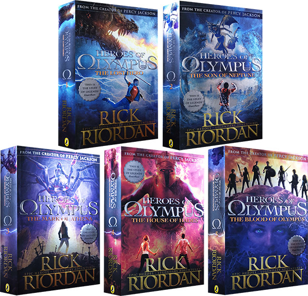 Original Heroes Of Olympus Saga By Rick Riordan Percy Jackson S Adventures The Lost Hero Shopee Philippines