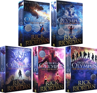 The Heroes of Olympus Hardcover Set original english book set | Shopee ...