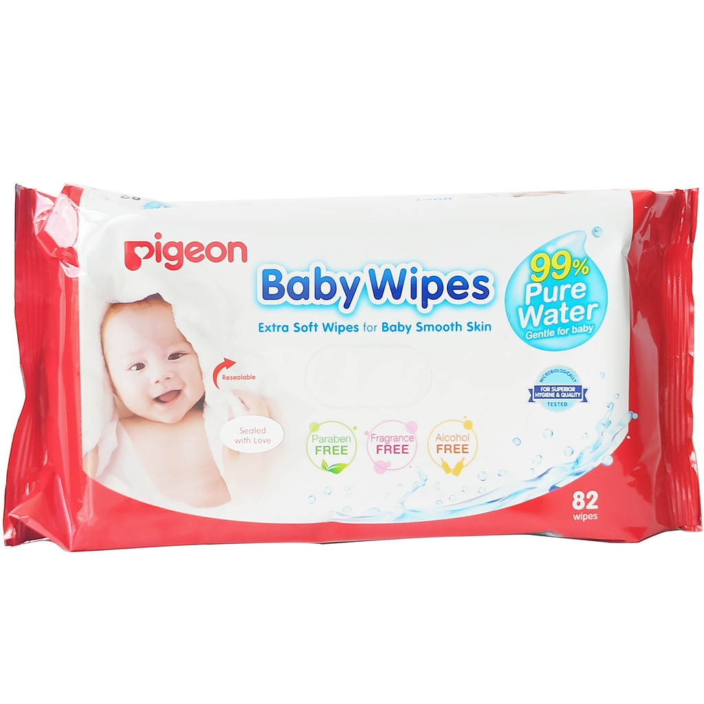 pigeon baby wipes 99 pure water