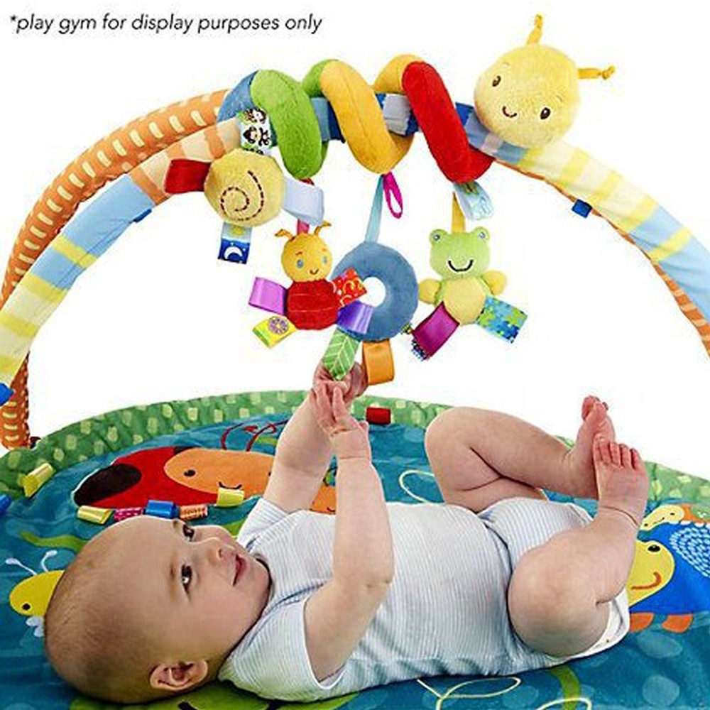 play gym for baby with hanging toys & rattles