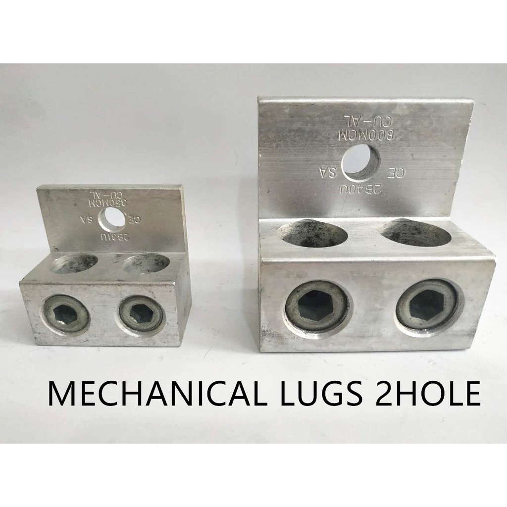 2HOLE Mechanical Lugs Connector Universal Terminal Lugs Shopee   4144146b37d66596b2d4d3d3c97a510b