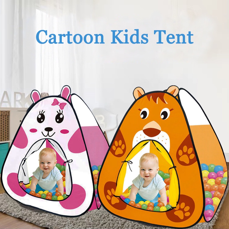 Kids Play Tent Folding Pop Up Toddler Tent Kids Indoor Outdoor Tent