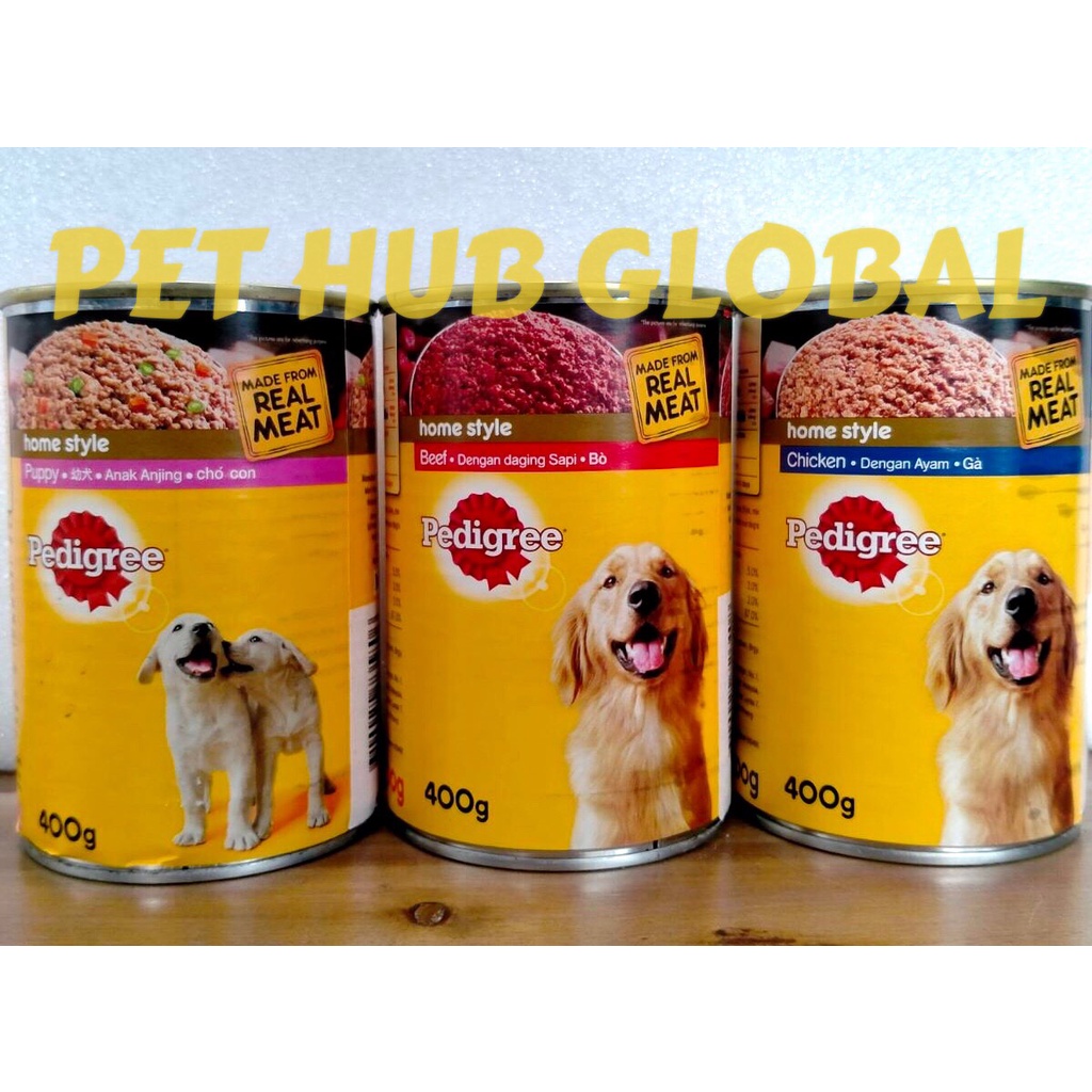 PEDIGREE WET FOOD IN CAN 400g