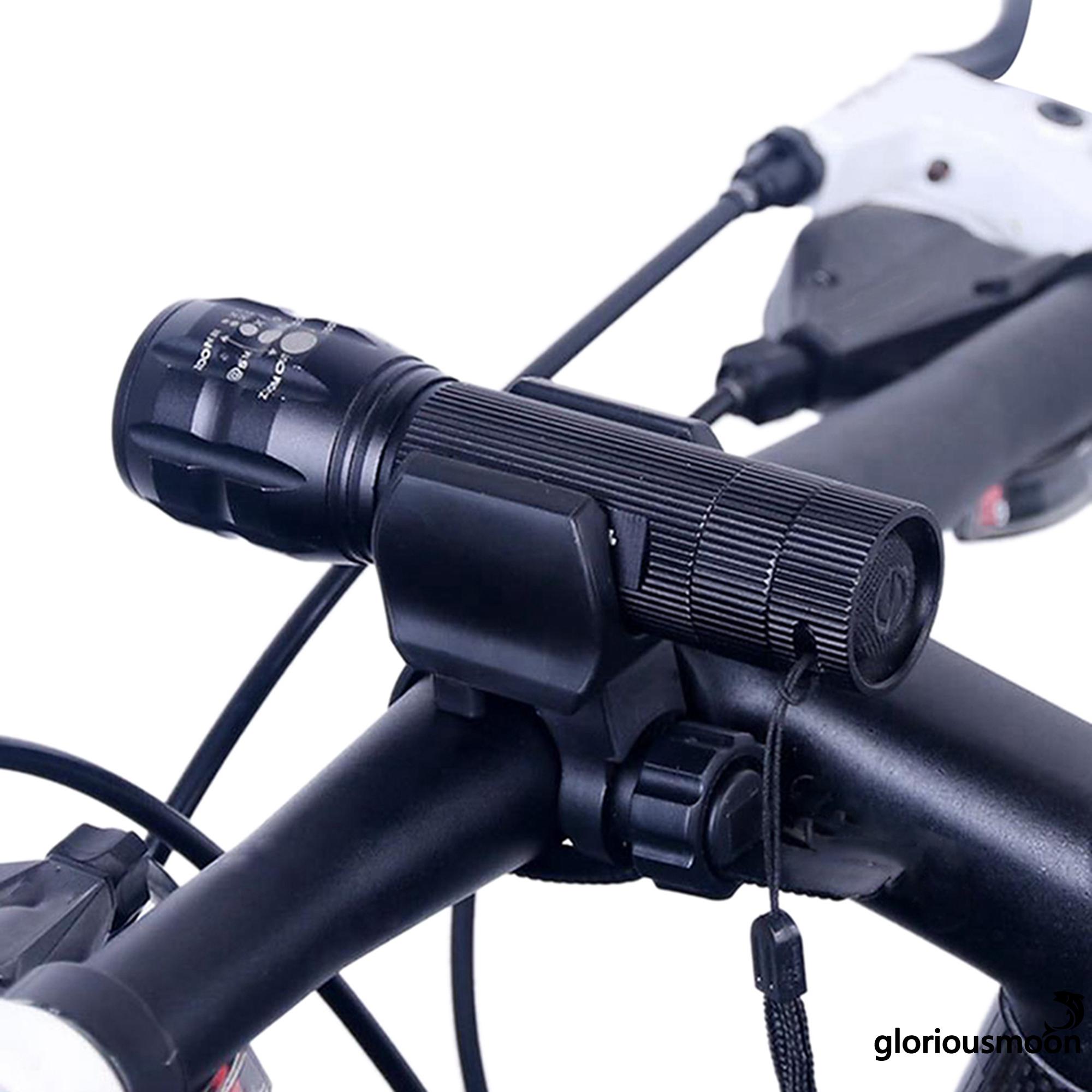 bicycle flashlight holder
