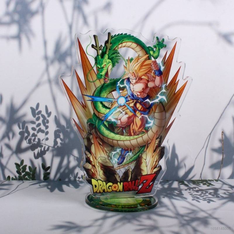 YT1 Dragon Ball Anime Action Figure Stand Plate Acrylic Character Model