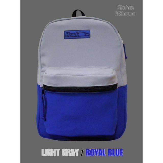 hawk bag blue gray