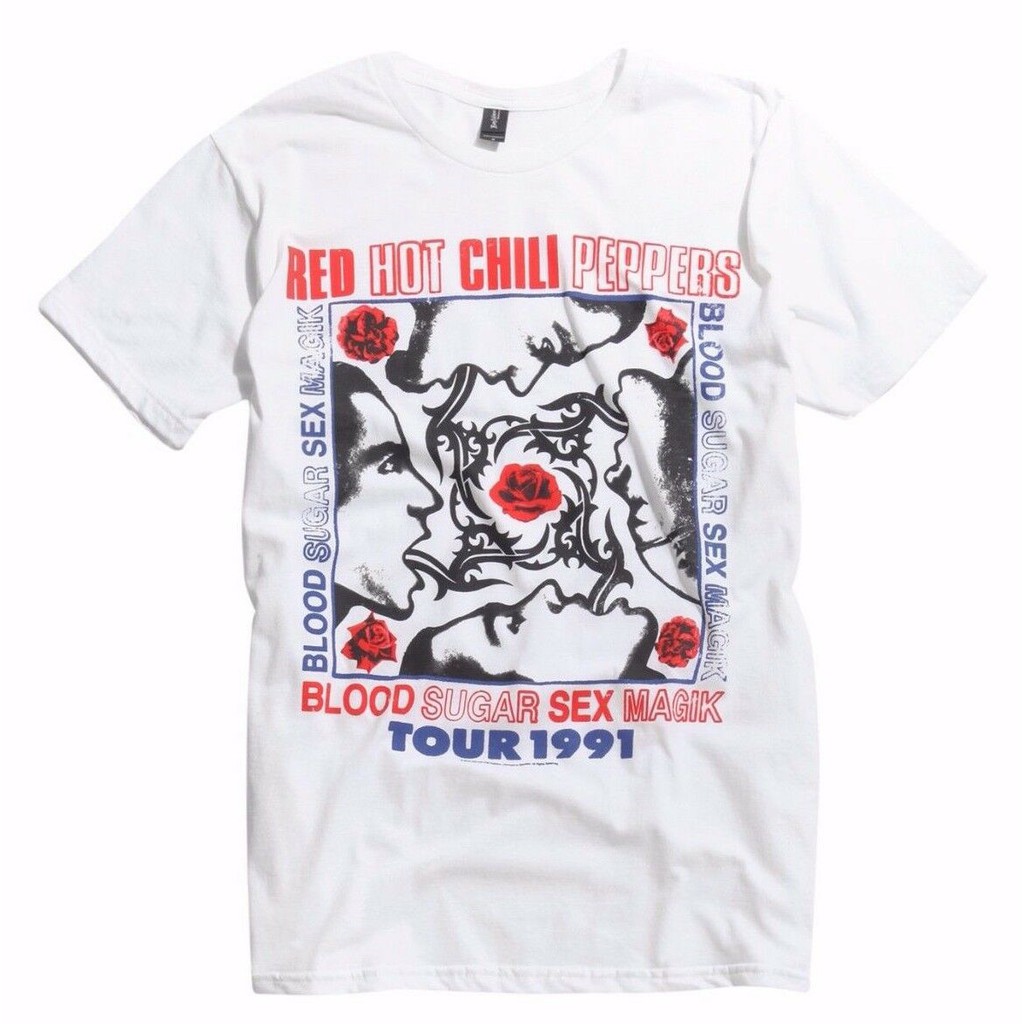 red hot chili peppers men's t shirt