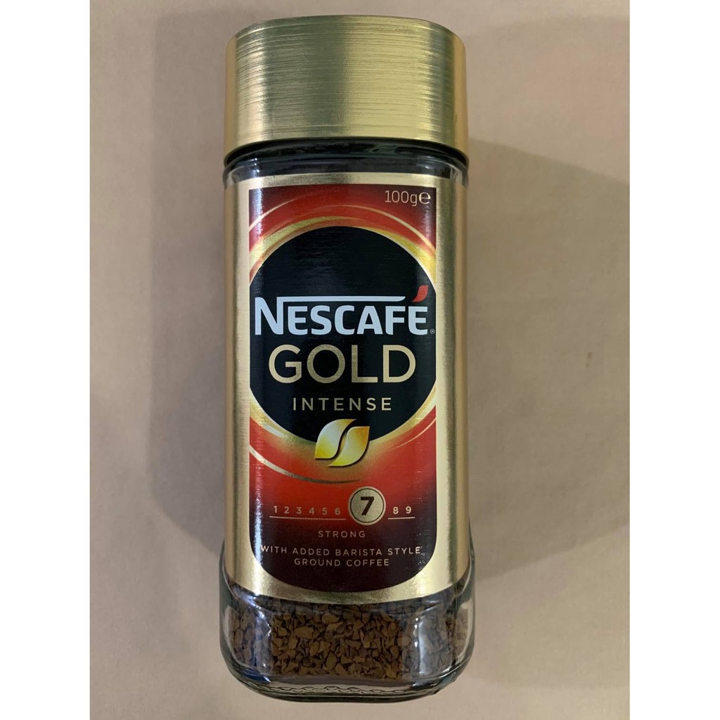 Nescafe Gold Intense Jar 100g Shopee Philippines
