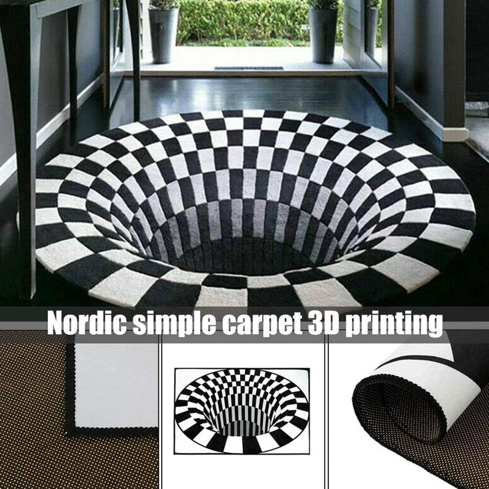 40 60cm 3d Swirl Printing Living Room Carpet R1u4 Shopee Philippines