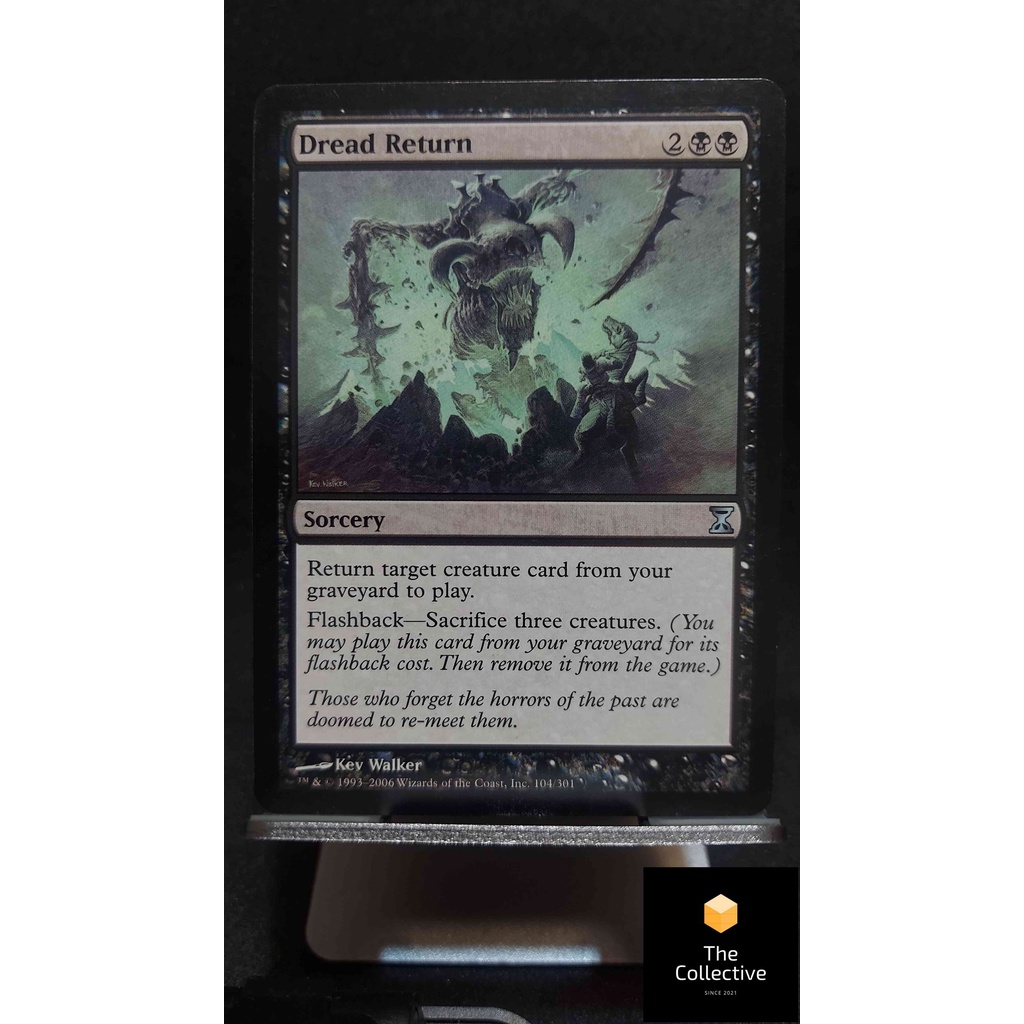 Magic the Gathering - MTG Card Game - Dread Return - [ID: BB1] | Shopee ...