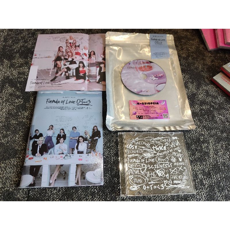 KSSIOPEIA TWICE FORMULA OF LOVE JEWEL CASE UNSEALED Shopee Philippines