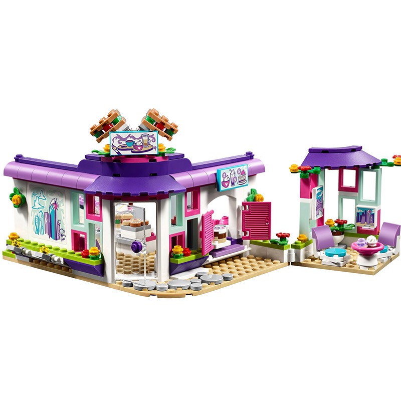 lego friends emma's art café 41336