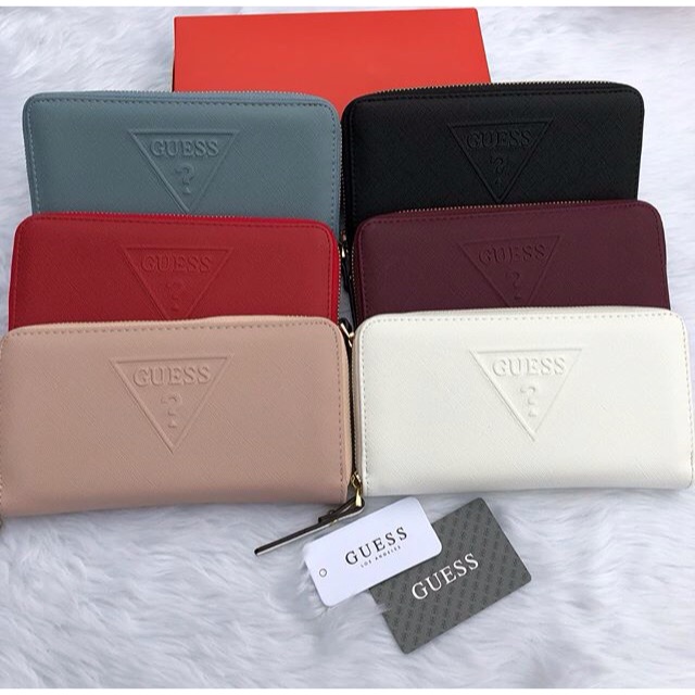 womens guess wallet