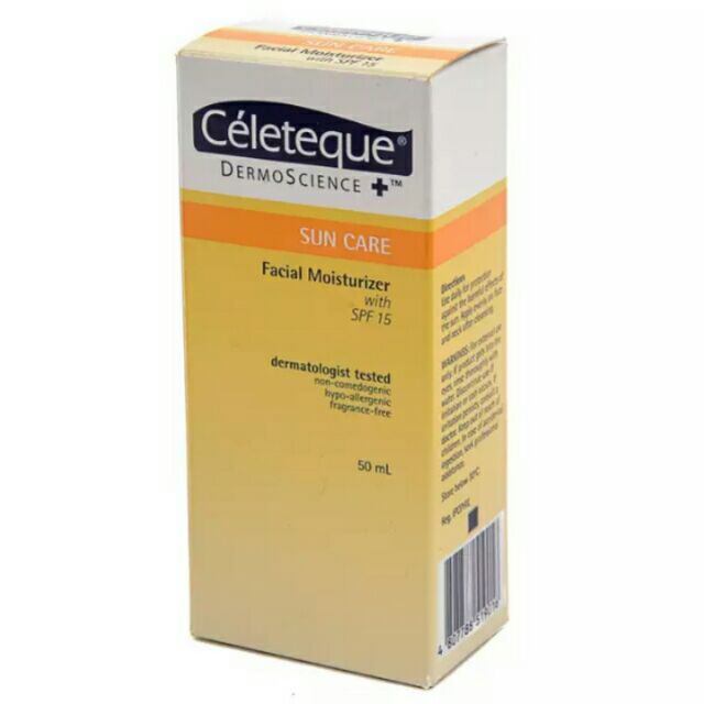 celeteque moisturizer with spf 15