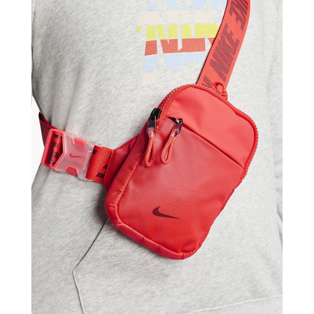 nike bum bag red