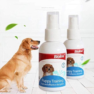 ❐❣HOMEHARMONY Bioline Puppy Training Spray 50ml Bioline Puppy Training Spray/C0D