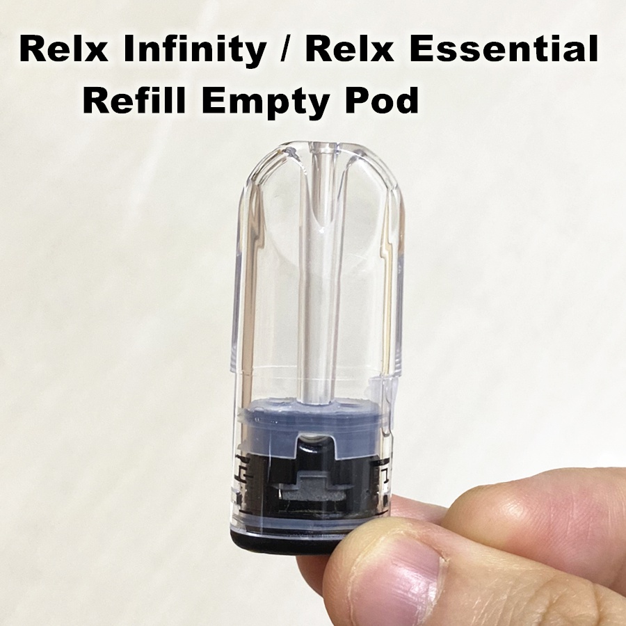 Ready Stock RELX INFINITY / RELX Essential REFILLABLE EMPTY PODS / POD