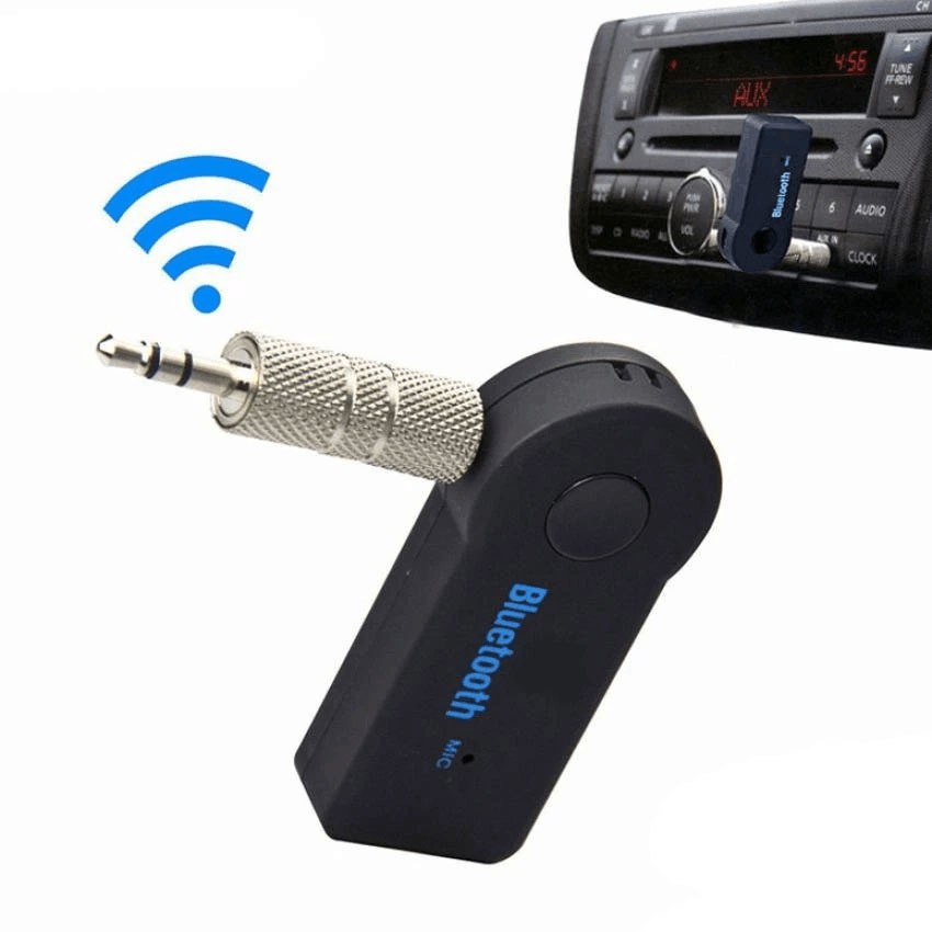 Schwarz AUX-Audioempfänger für Autos Bluetooth 3,5-mm-Stereo-Musikempfänger kabellos Newin Star Kfz-Zubehör