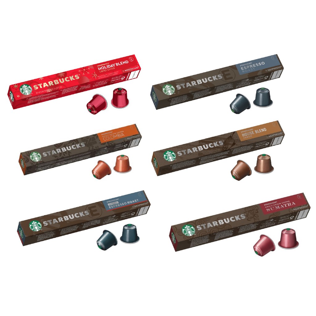 Starbucks nespresso compatible Coffee Capsules / Coffee Pods holiday