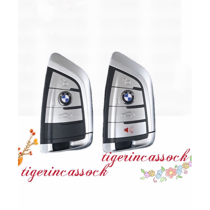 Updating BMW 3/4 button1 2 7 smart key shell to update new BMW X5/X6