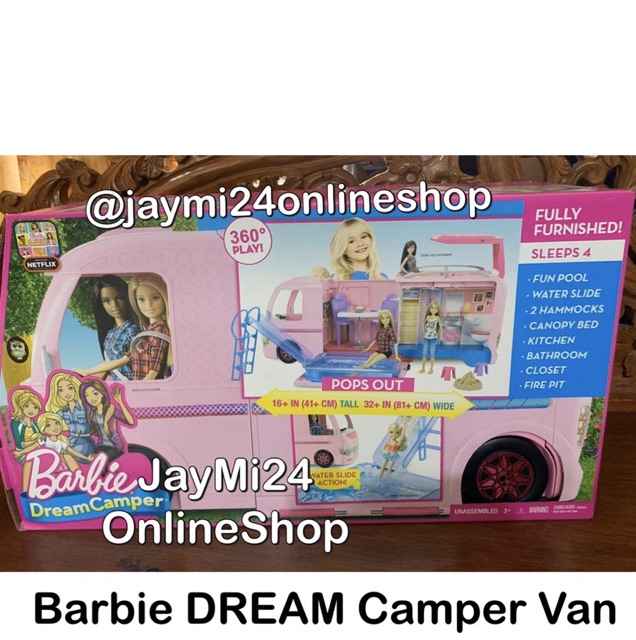 giant barbie dream camper