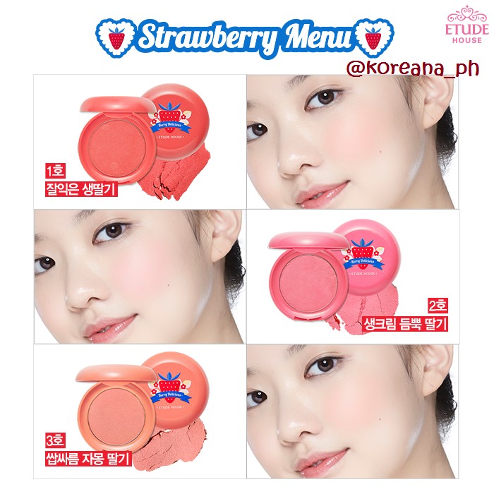 etude house cream blush