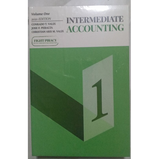 2021 Edition INTERMEDIATE ACCOUNTING VOL.1 BY VALIX | Shopee Philippines