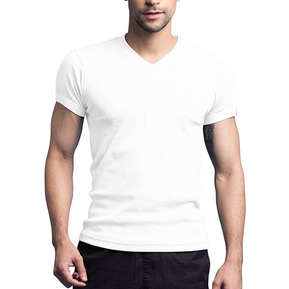 Walker Men's V-Neck Body Fit T-Shirt 