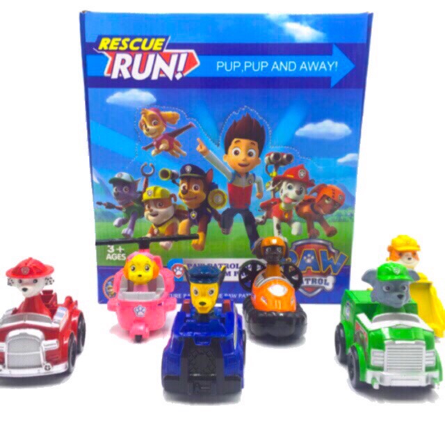 paw patrol racers team pack