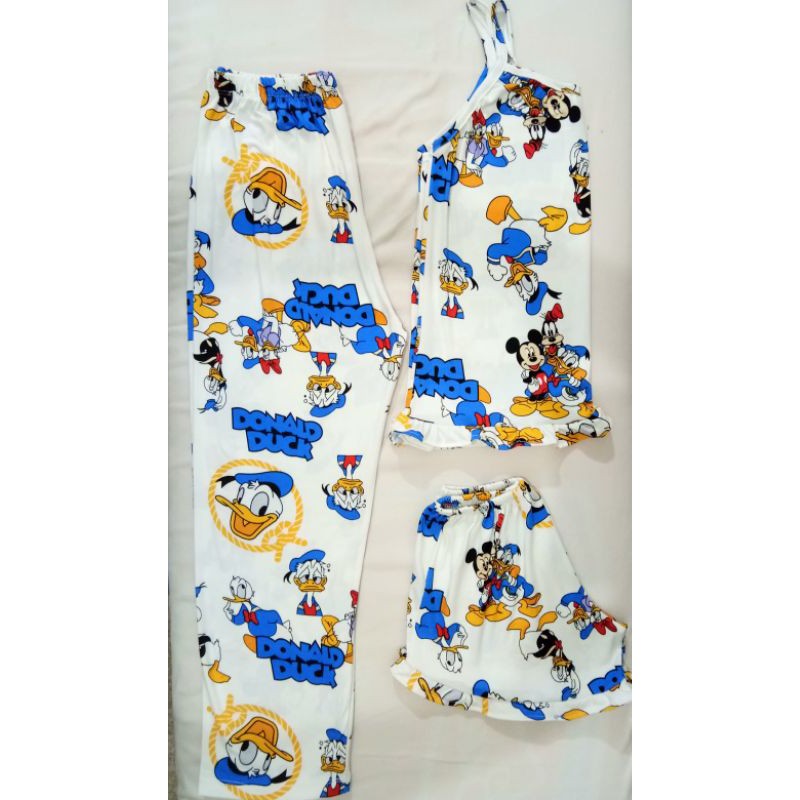 3 in 1 set of pajama | Shopee Philippines