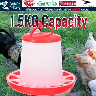 ✾【Fast Delivery】Automatic Chicken Feeder Drinker Fowl Poultry Farming Breeding Water Food Dispens