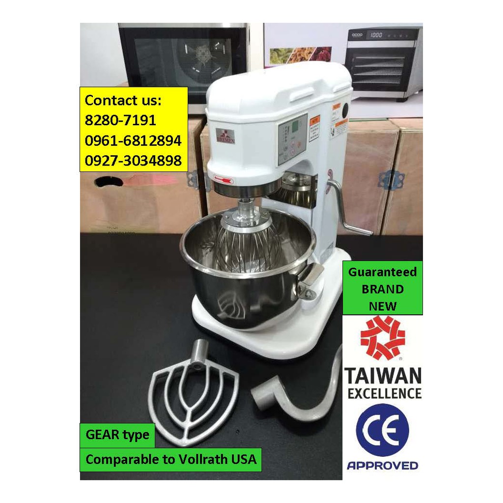 TAIWAN Heavy Duty Mixer 10 Quarts NEW Shopee Philippines
