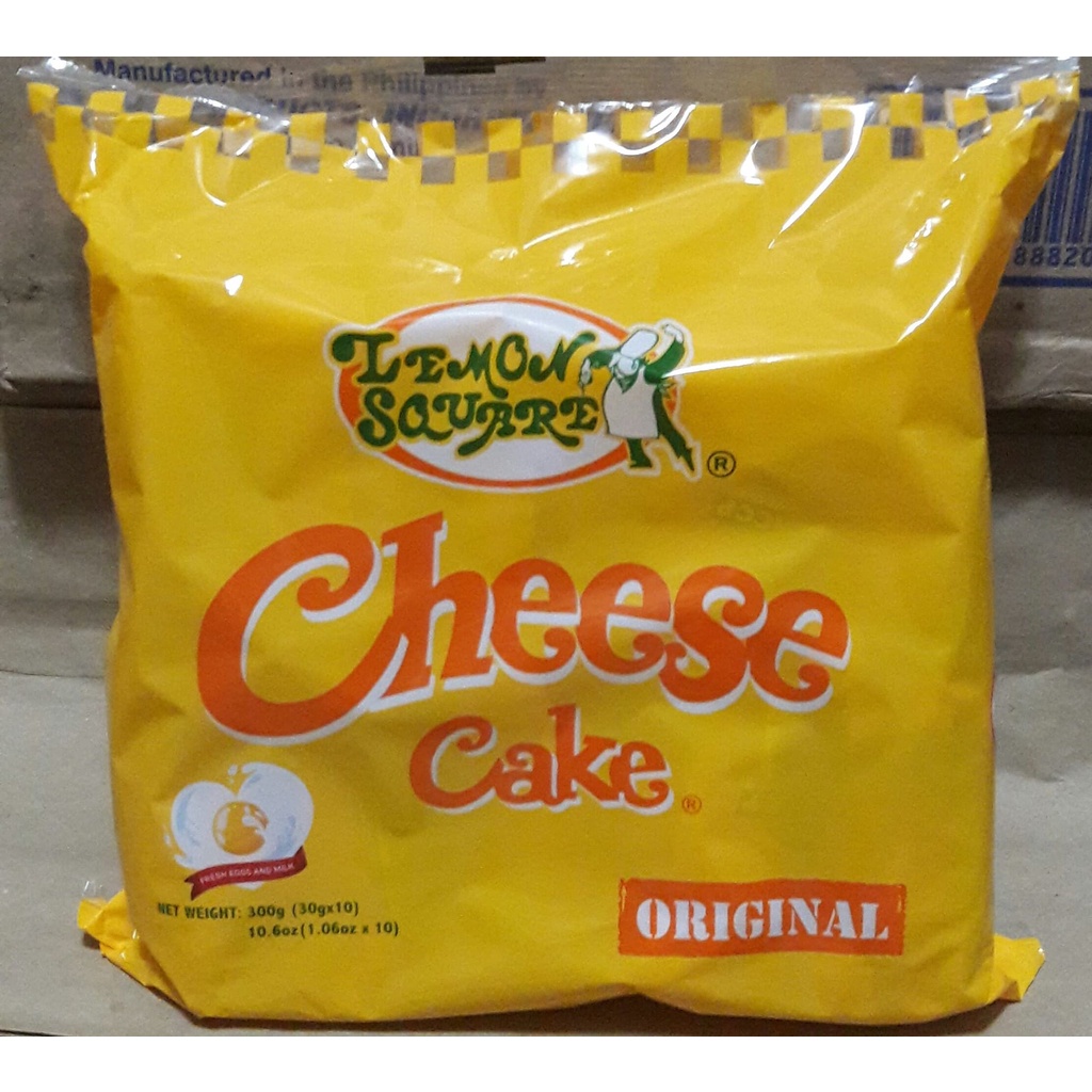 Lemon Square Cheese Cake Original G X Packs Shopee Philippines