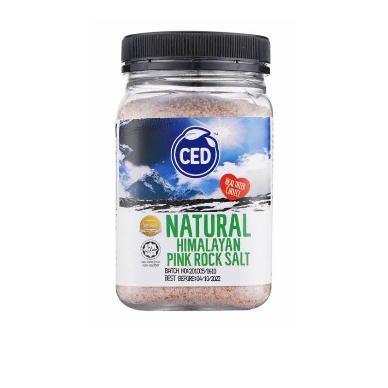 CED Natural Himalayan Pink Rock Salt 400g 400 g Bottled Shopee