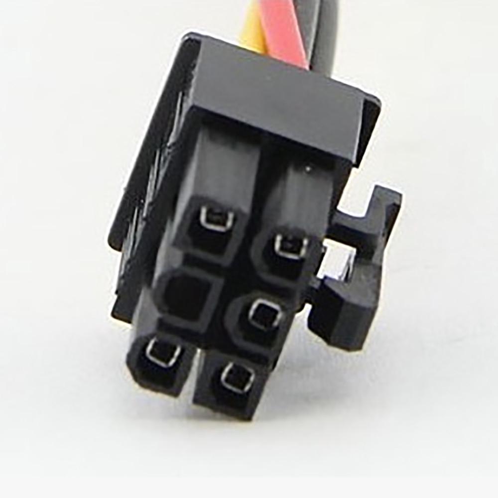 ATX IDE Molex Power Dual 4 To 6Pin PCI Express PCIe Video Card Adapter