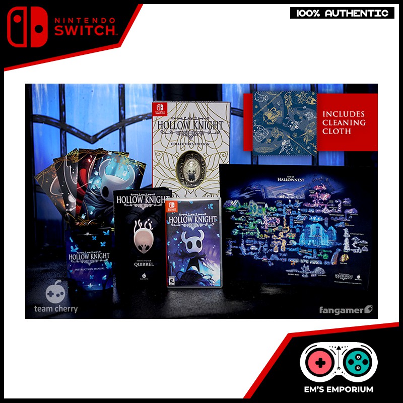 Nintendo Switch Games Hollow Knight Collector S Edition Shopee Philippines