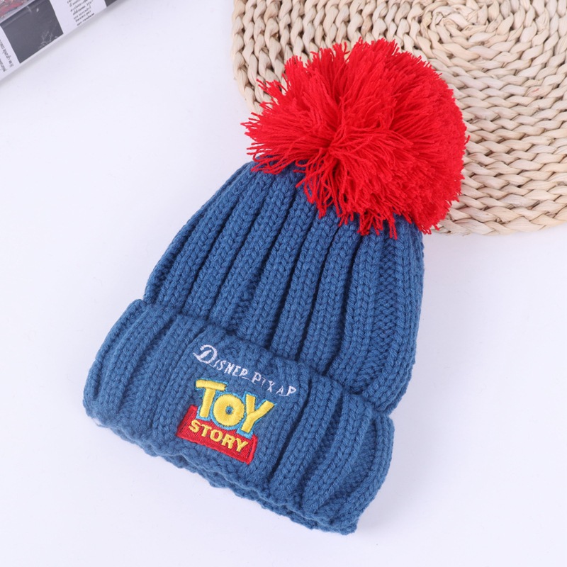Mens Batman Knitted Bobble Hat Kids DC Super Hero Winter Warm Wool Cap Gift Size 