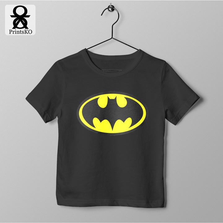 Batman Kids Shirt - Batman Logo Design | Shopee Philippines
