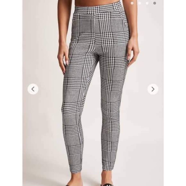 f21 plaid pants