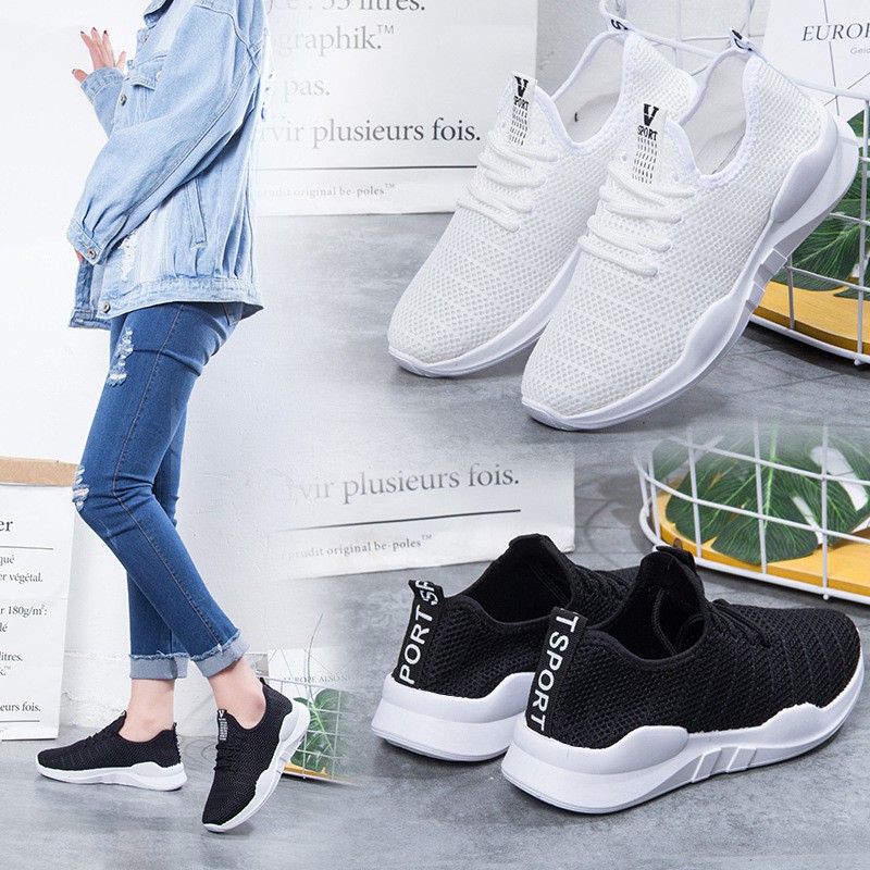 F4 bestseller women's rubber breathable sneakers shoes #S01 | Shopee ...