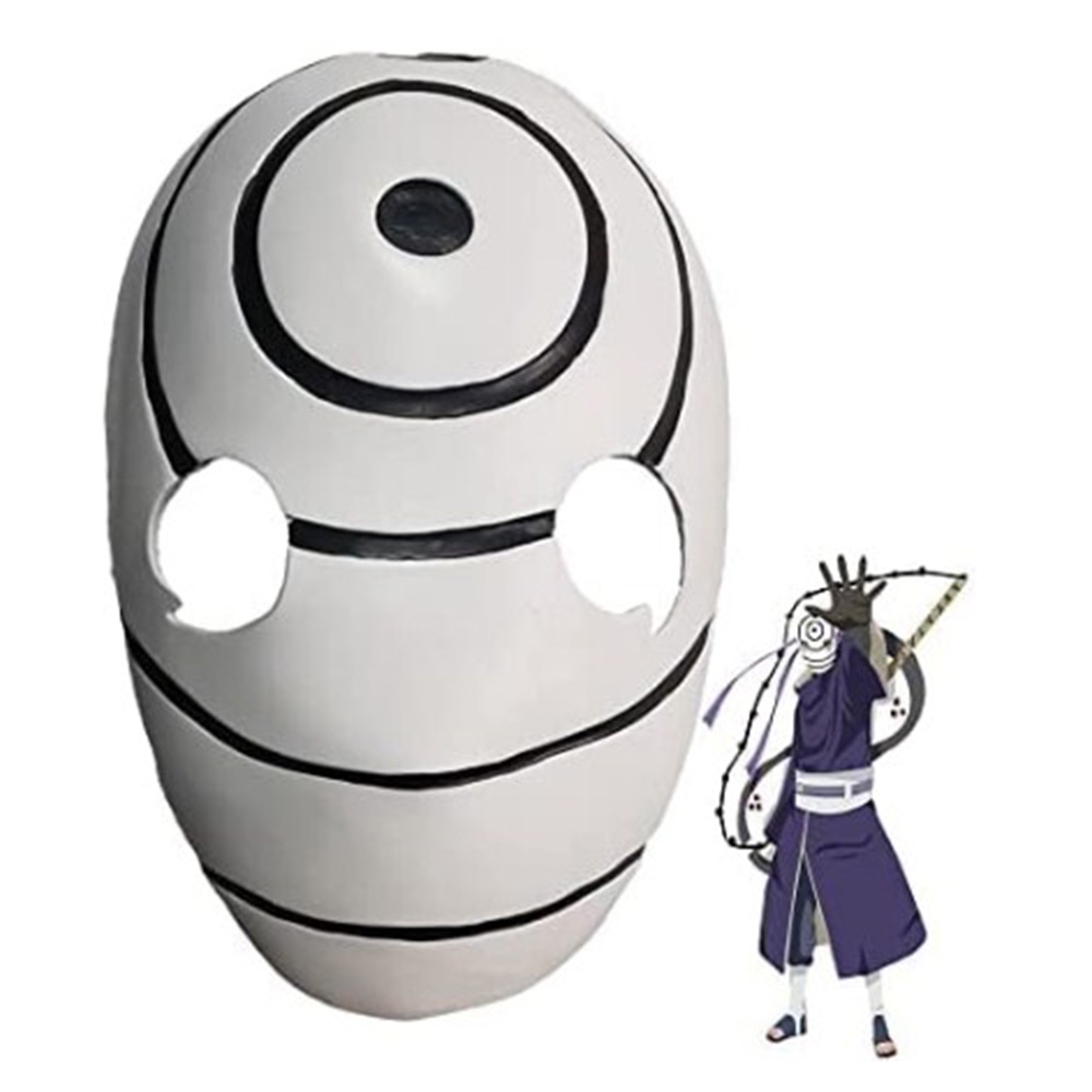 Naruto Akatsuki Uchiha Madara Tobi Uchiha Obito Mask Cosplay Prop ...