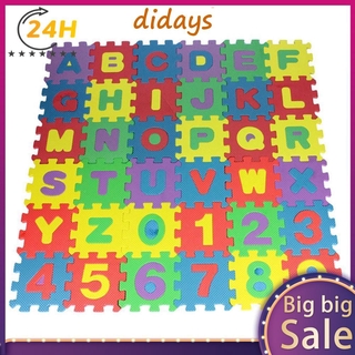 alphabet soft play mat