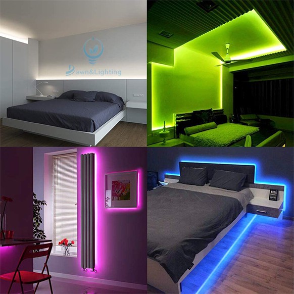 Led Strip Lights 5050 20m Rgb Led Light Dc 12v Bluetooth Flexible Diode Tape Ribbon Fita Tira Led Light Strips With Remote Adapter Shopee Philippines