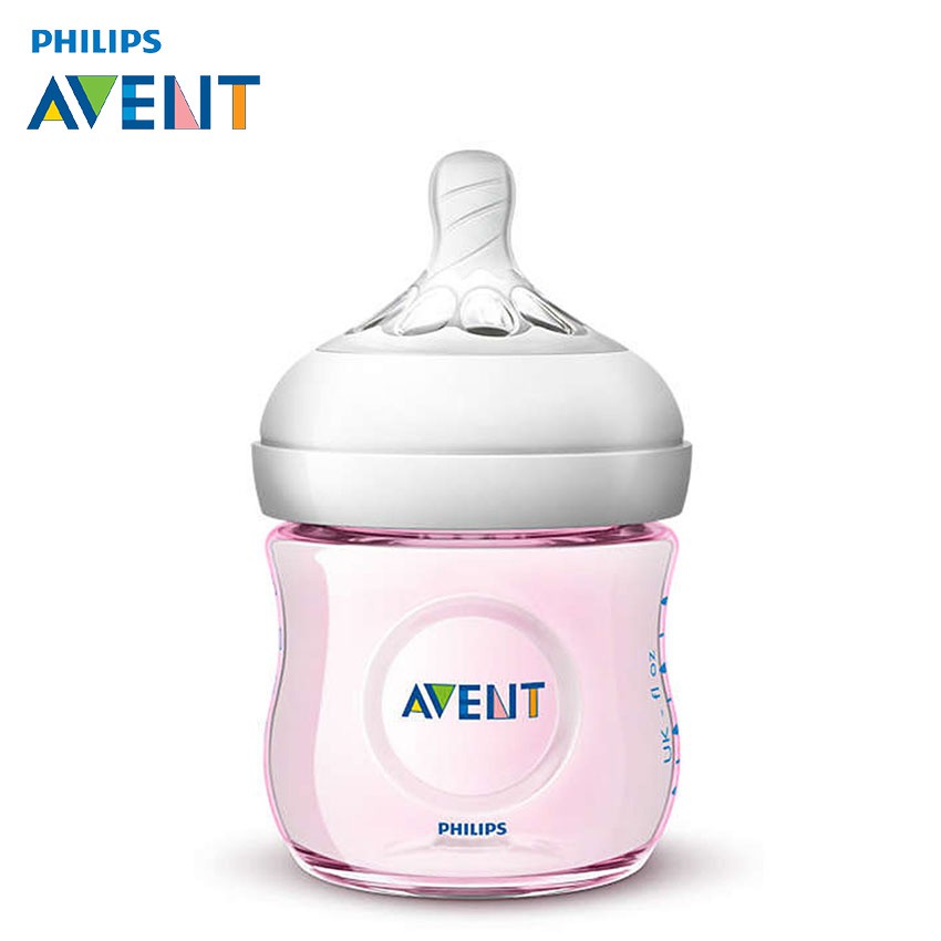 avent pink bottles 4 oz