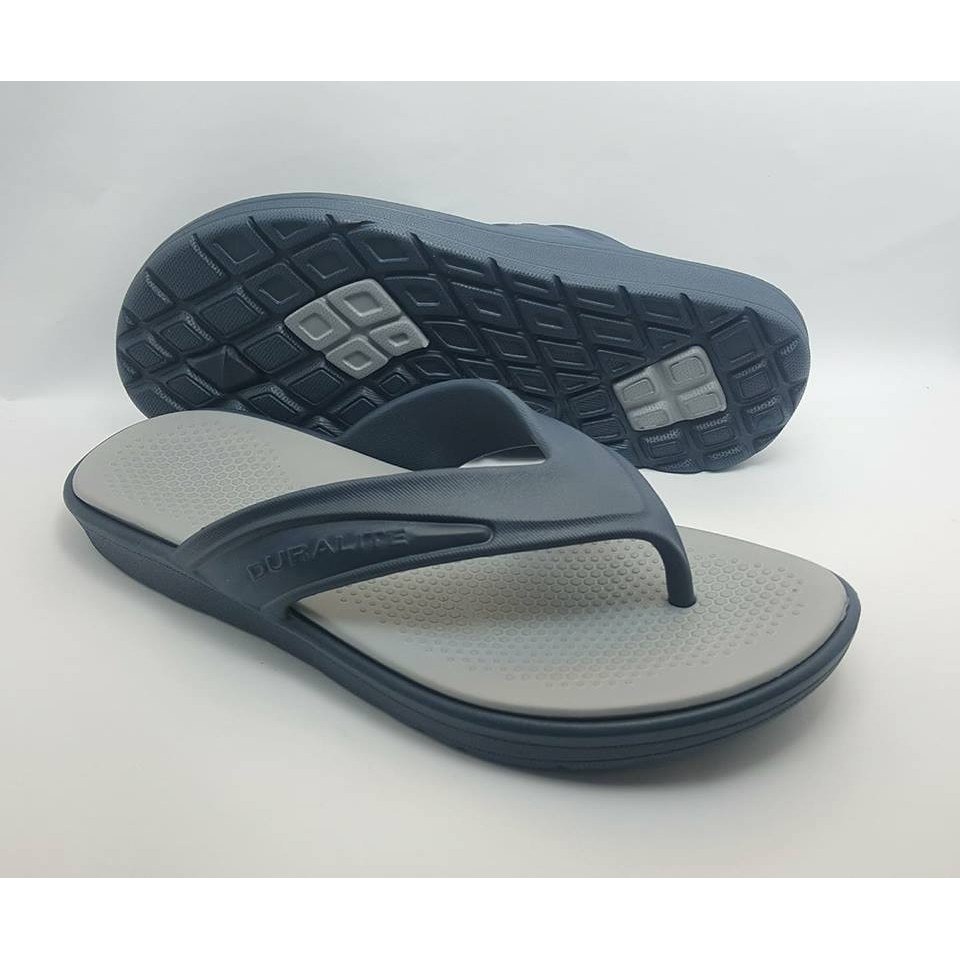 Duralite 'HARRY' 'NAVY' unisex waterproof rubber sandals | Shopee ...