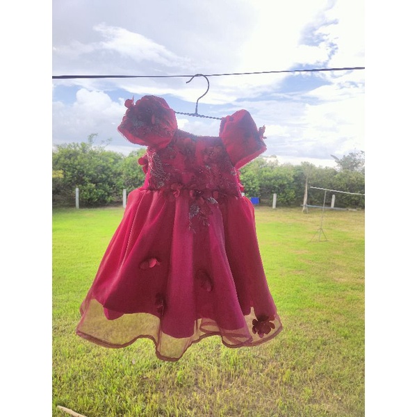 Zeraphina's Preloved - Filipiniana Gown for 12-18months (3)