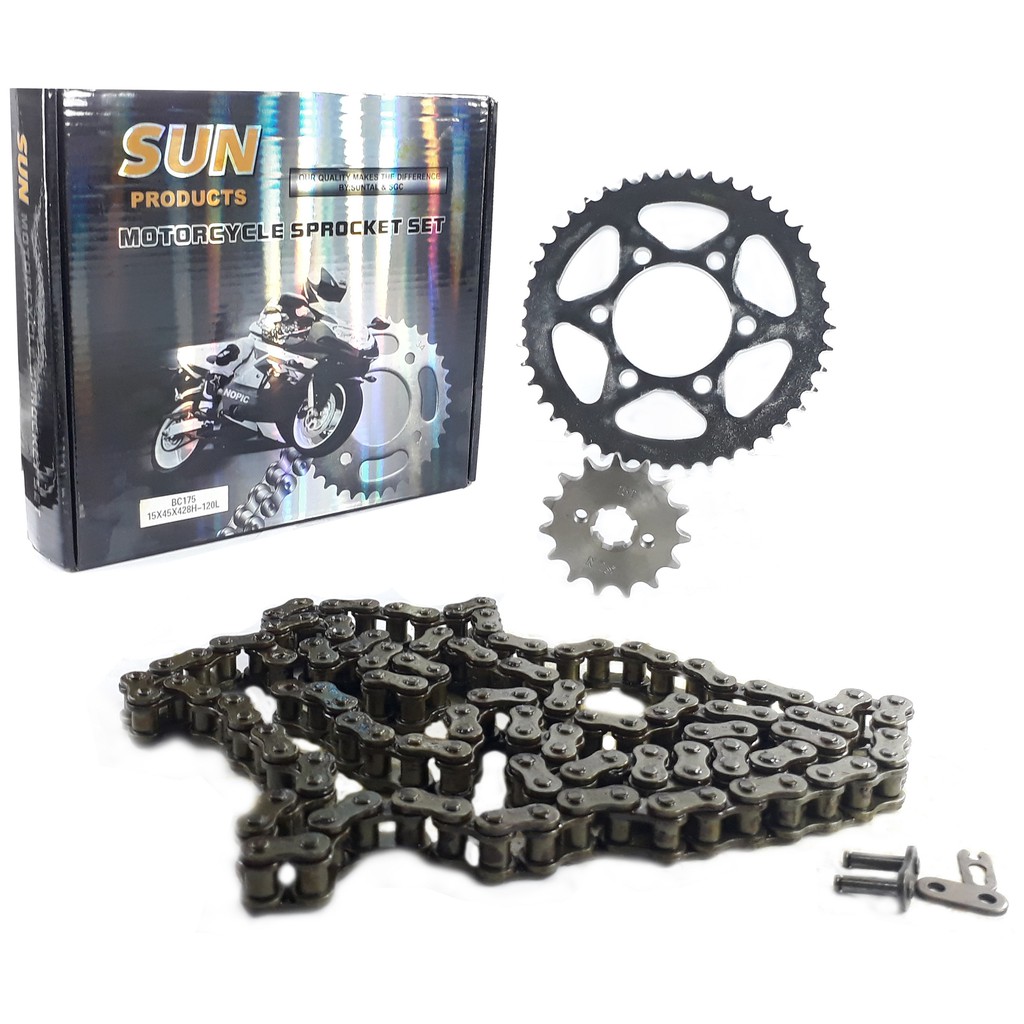 Sun Sprocket Set for Raider 150 New Breed Shopee Philippines