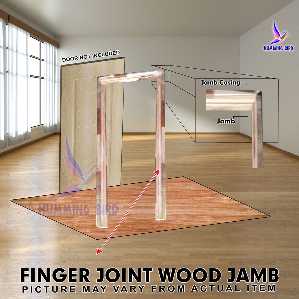 Hummingbird Finger Joint Wood JAMB 2X4 | Shopee Philippines